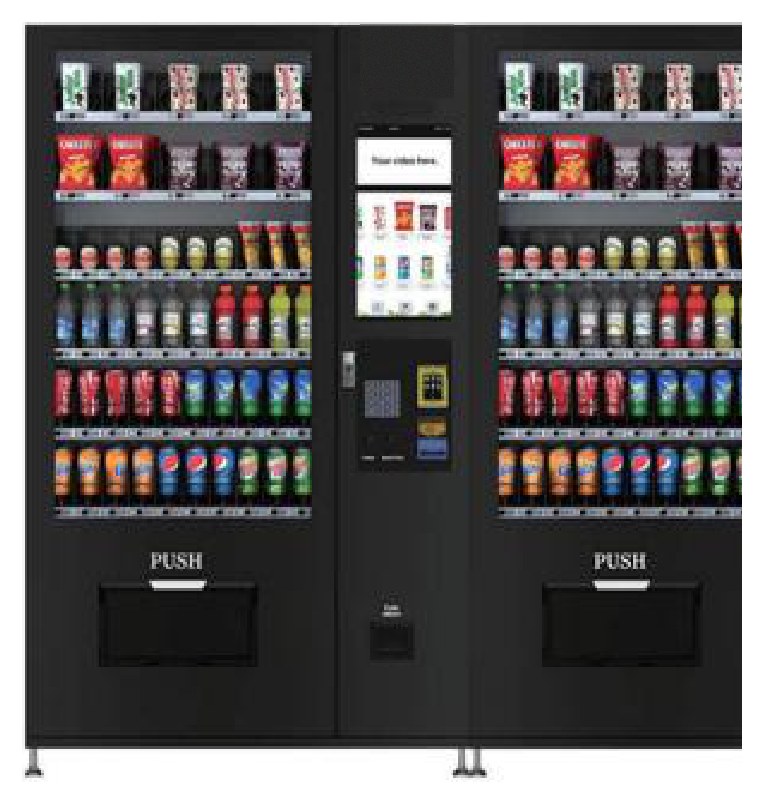 AS-C120 — twin cabinet, centre touchscreen