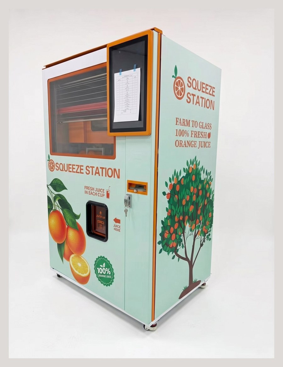 The same machine, side and front wrap