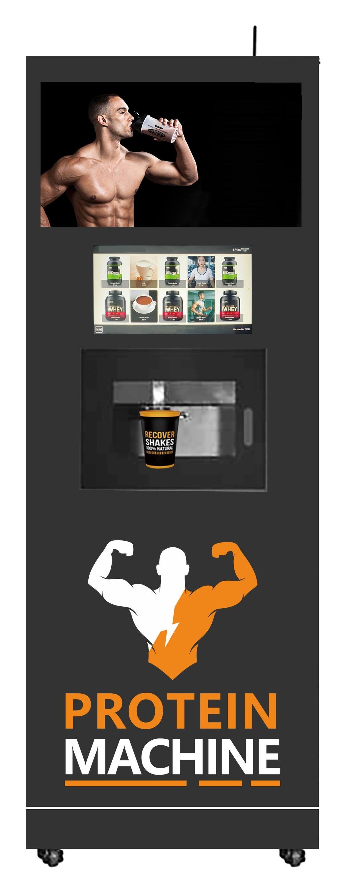 Protein Shake Vending Machine